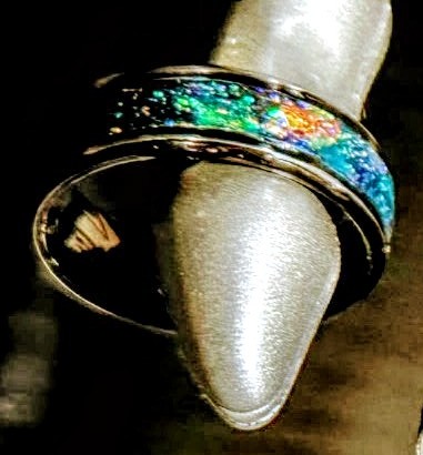Abalone Shell Ring