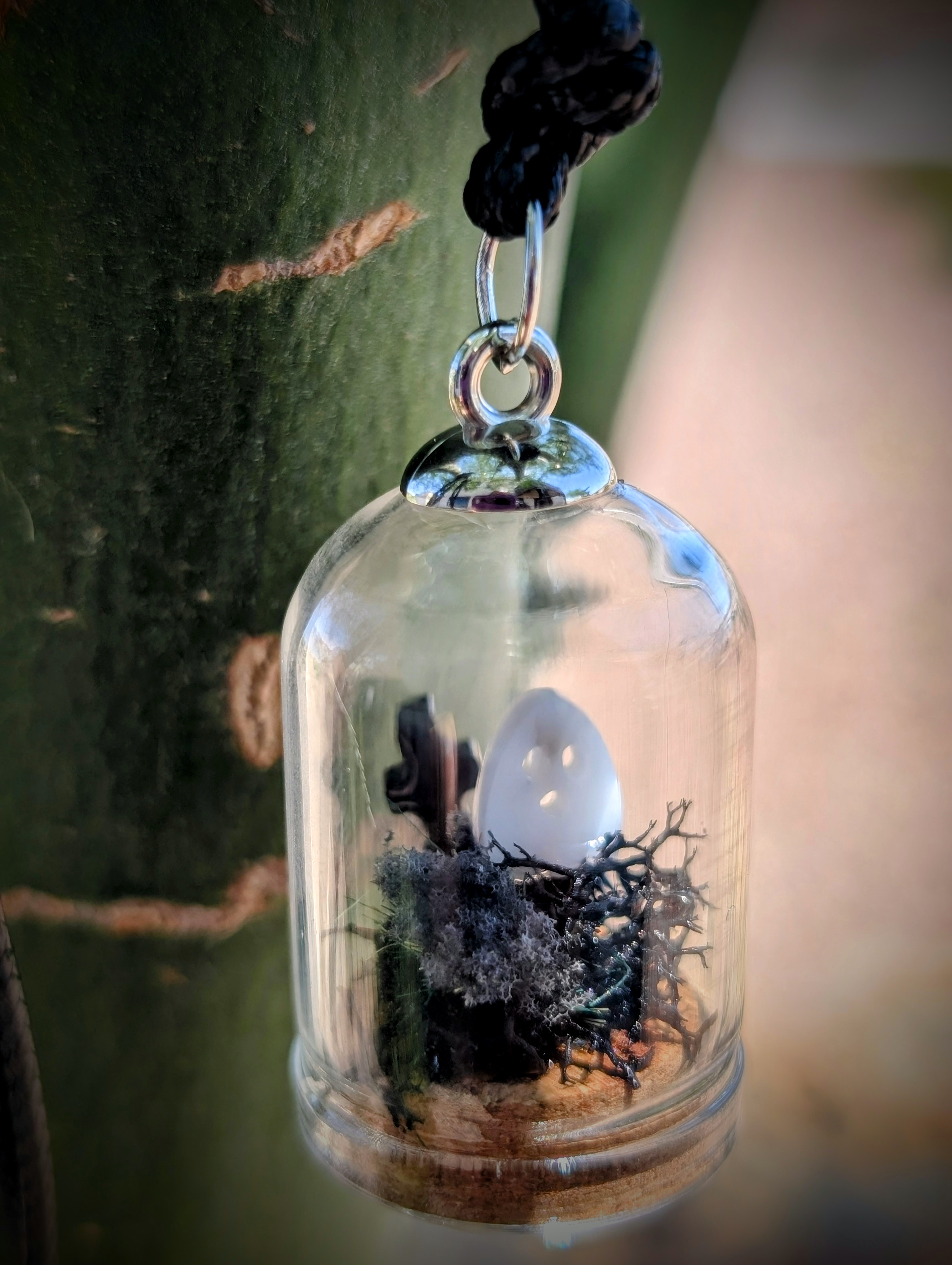 Gothic Terrarium Pendant