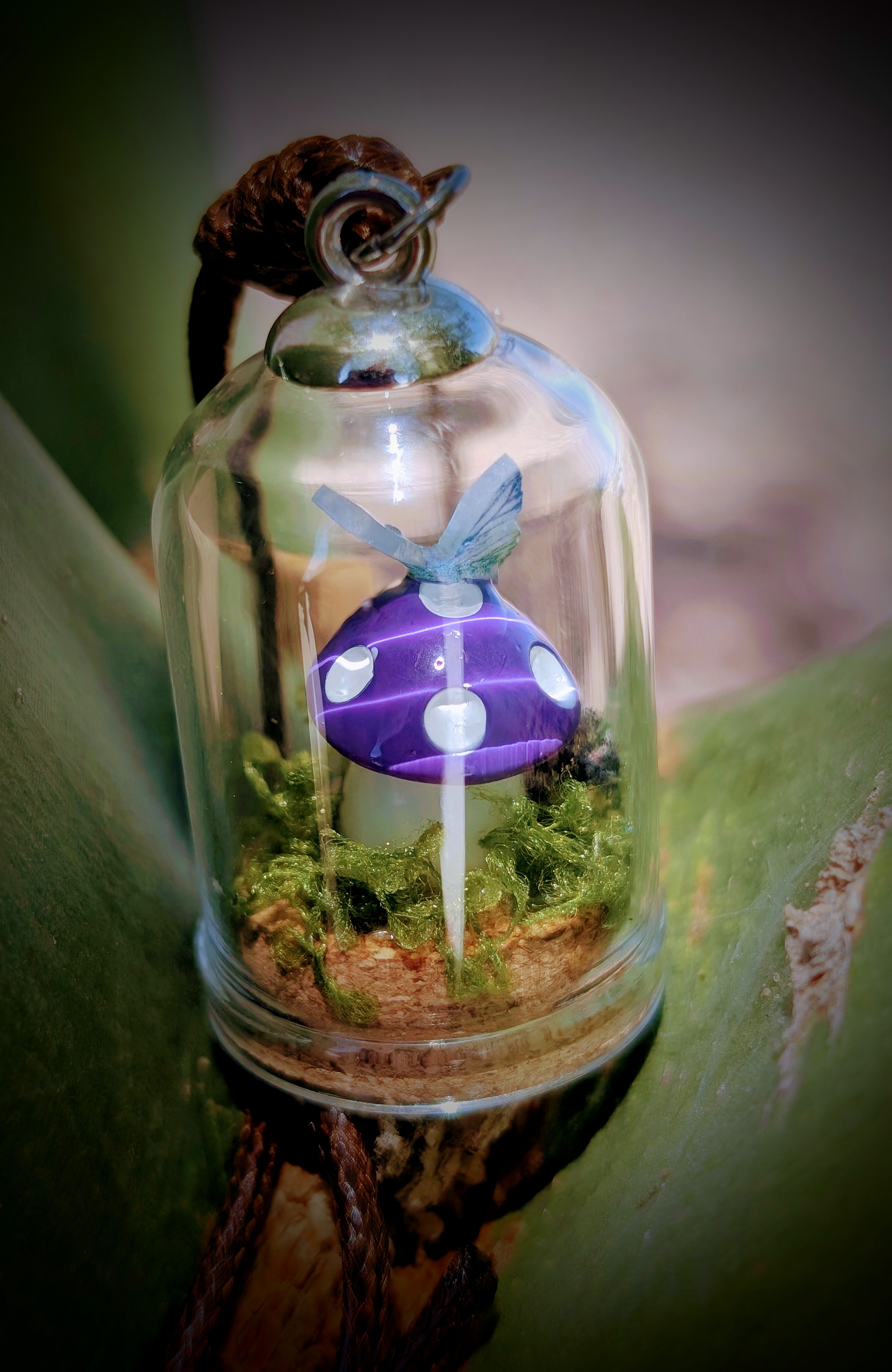Gothic Terrarium Pendant