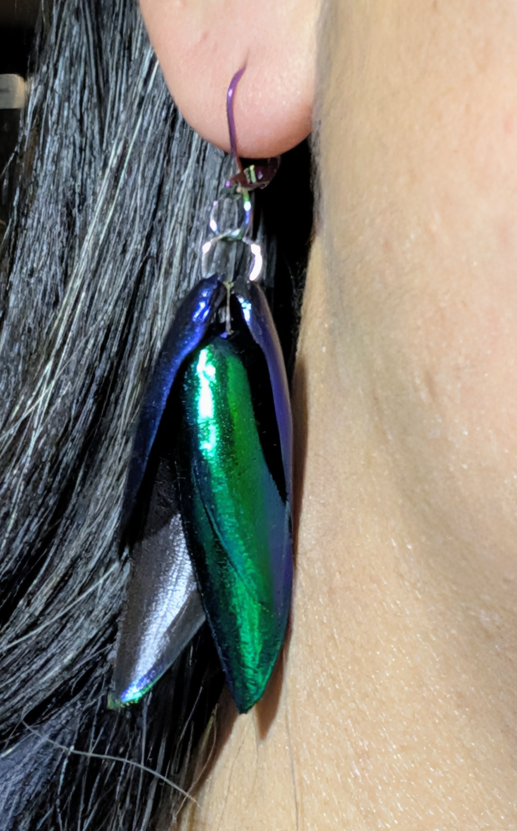 Jewel Beetle Earrings