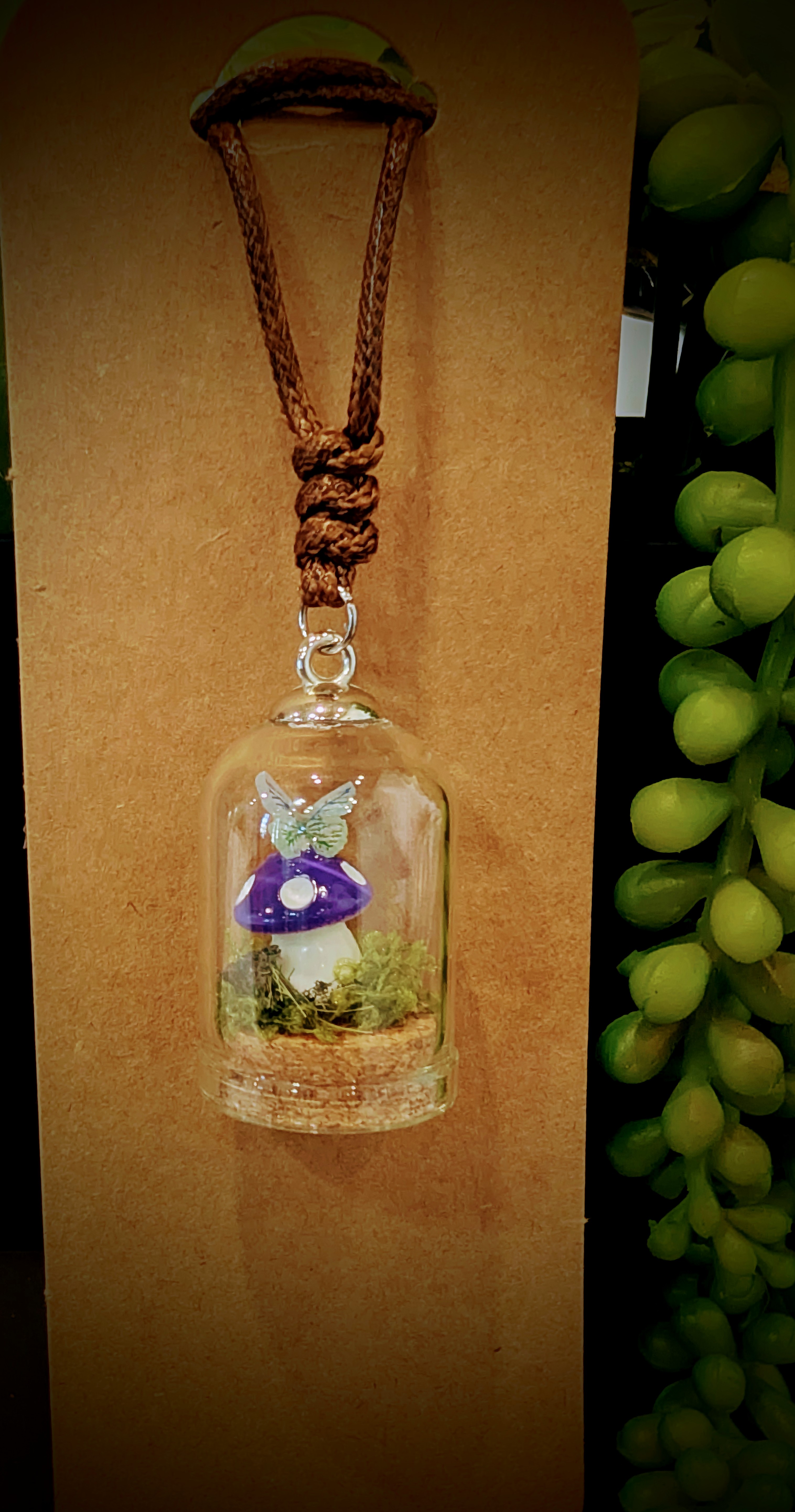 Gothic Terrarium Pendant