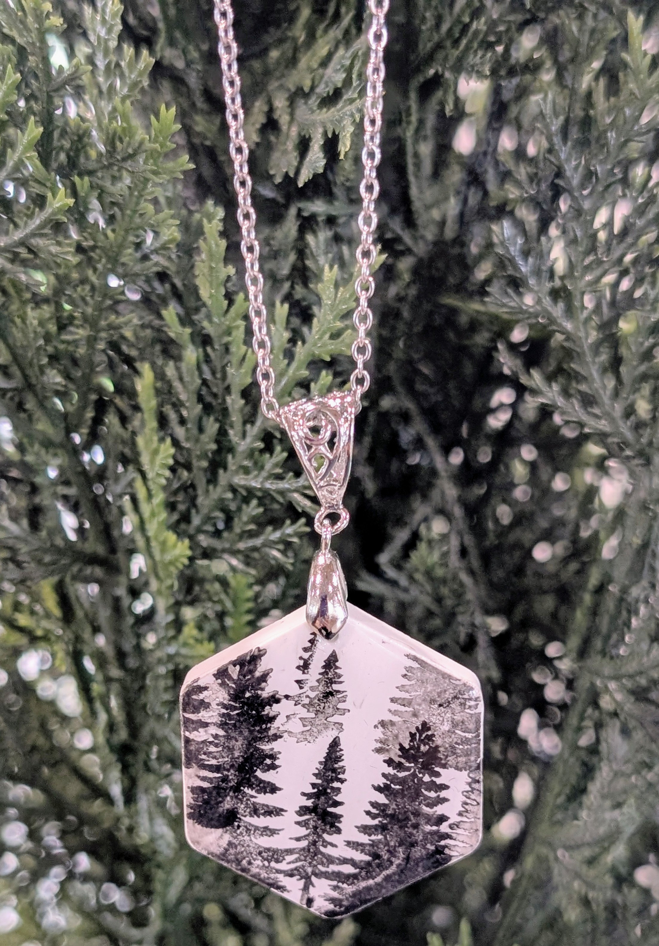 Forest Tree Jewelry Set