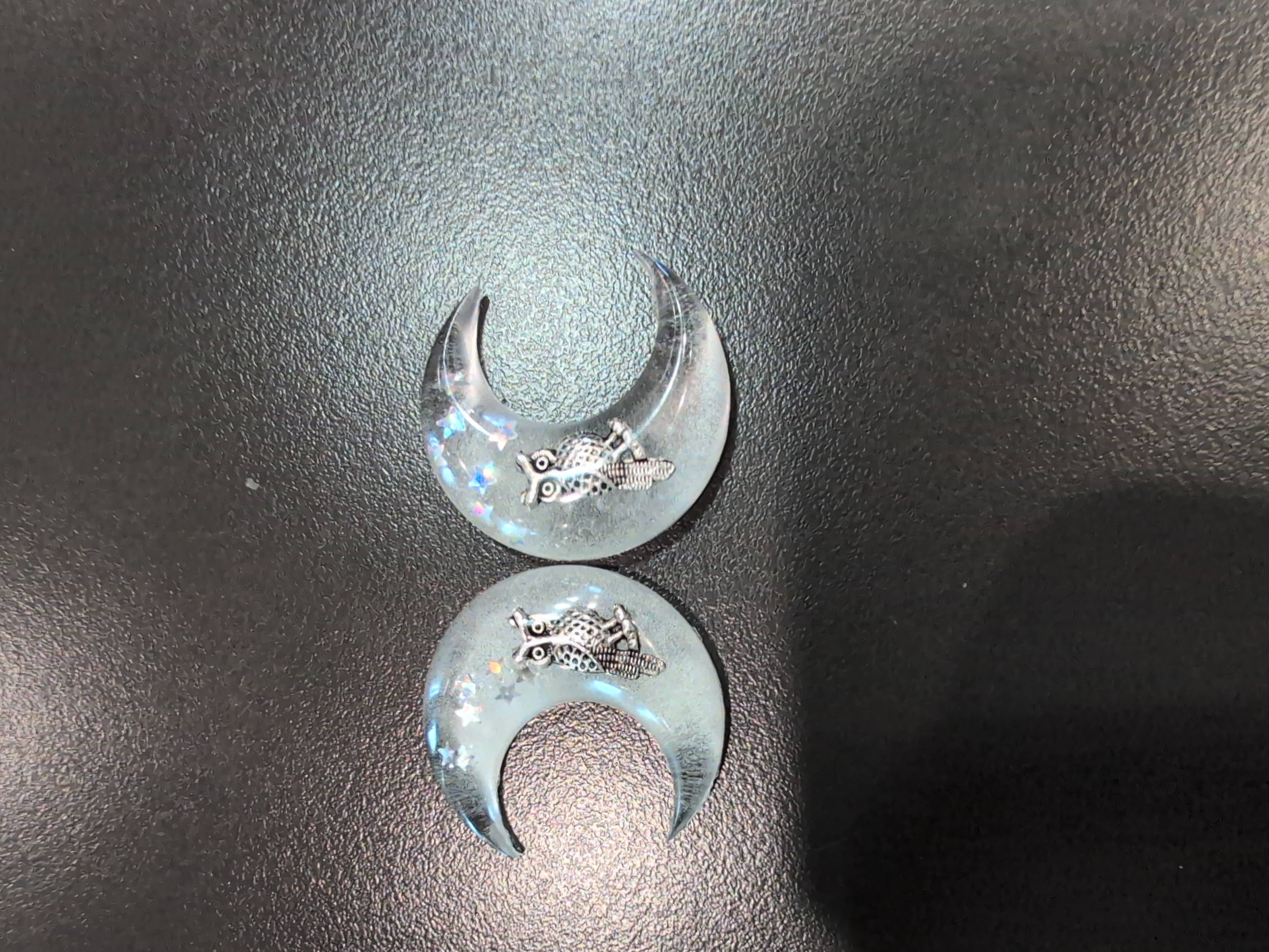 Night Owl Glow-in-the-dark earrings
