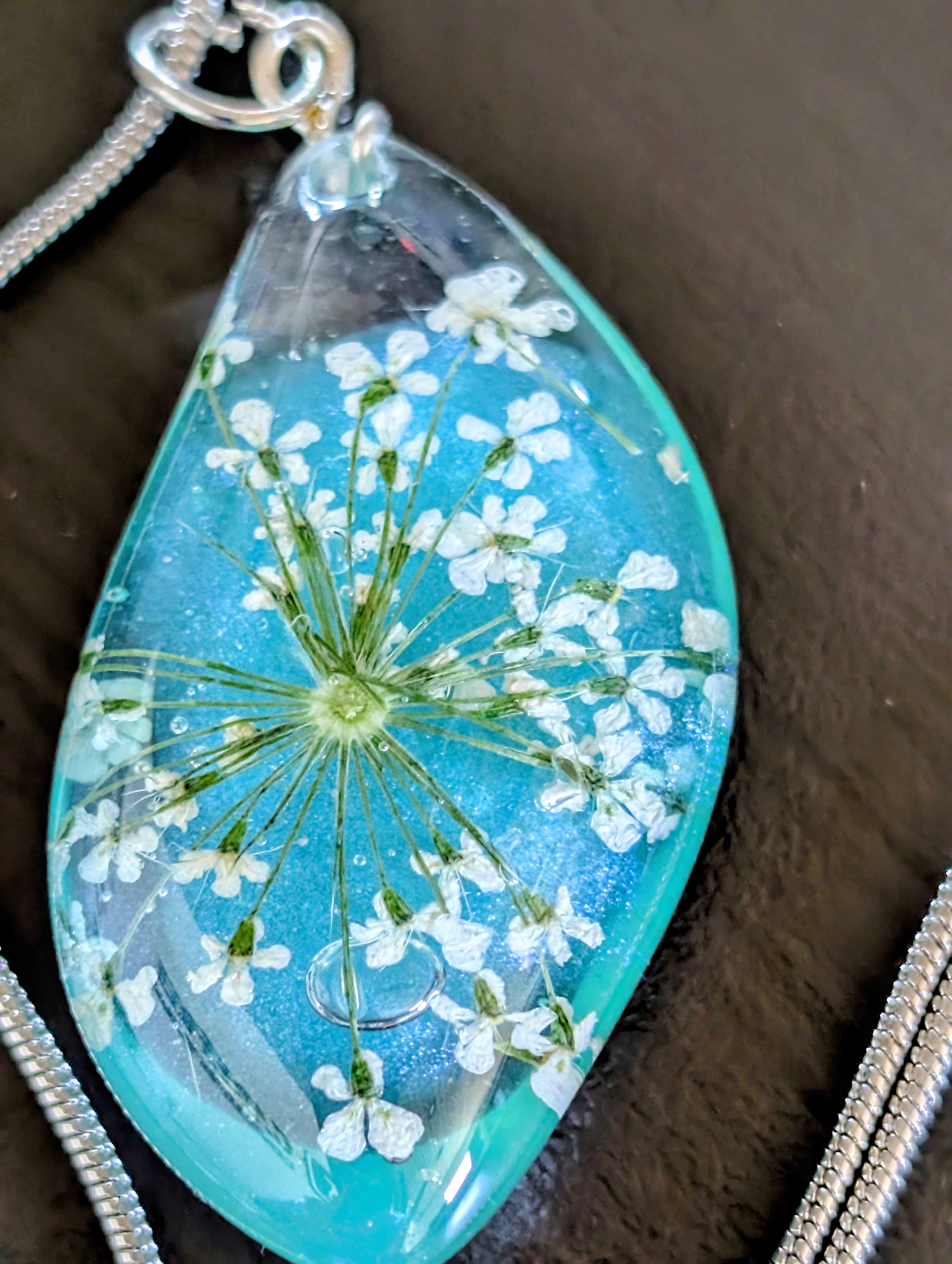 Queen Annes Lace Pendant 