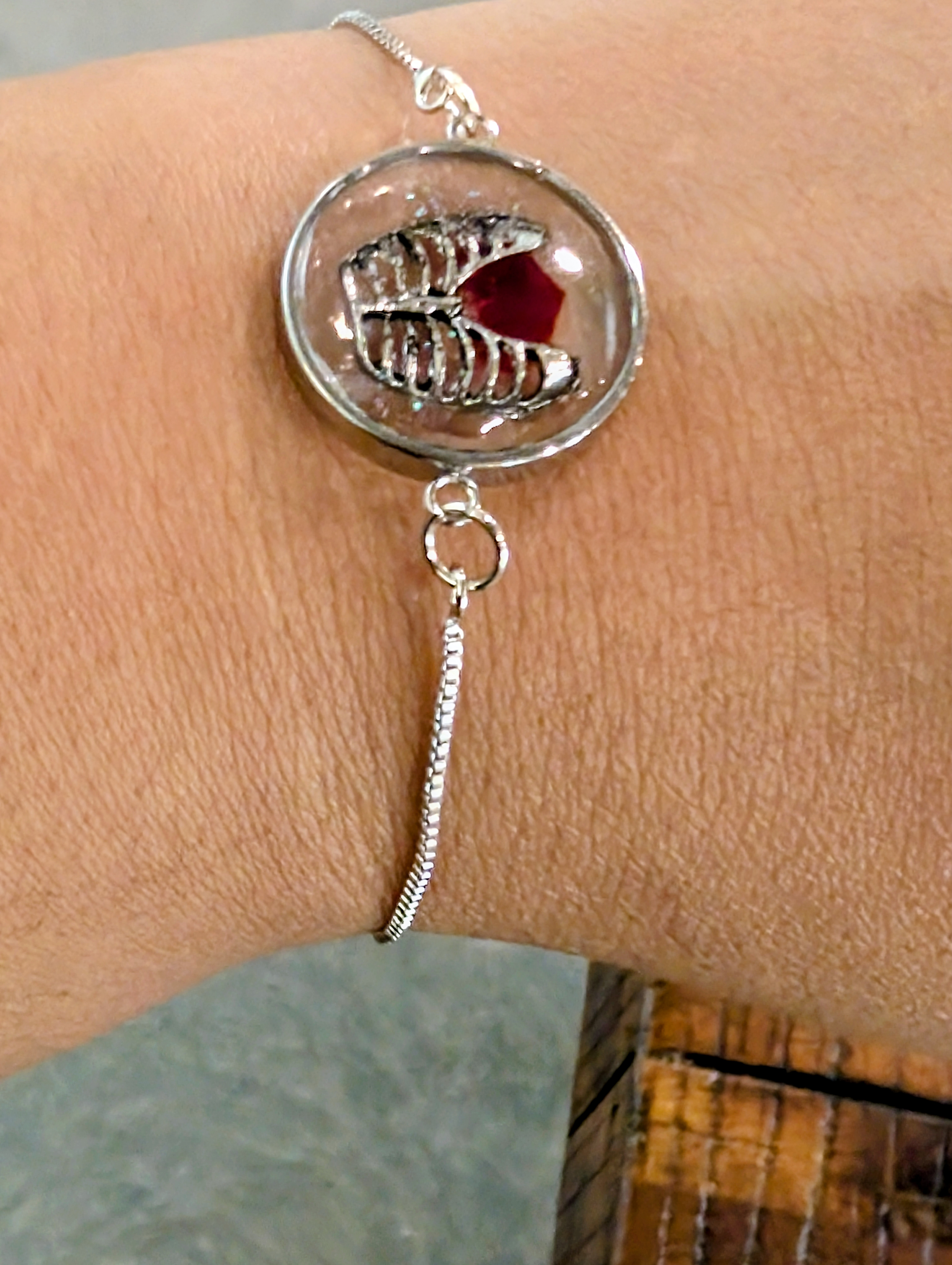 Ribcage Heart Pendant Necklace