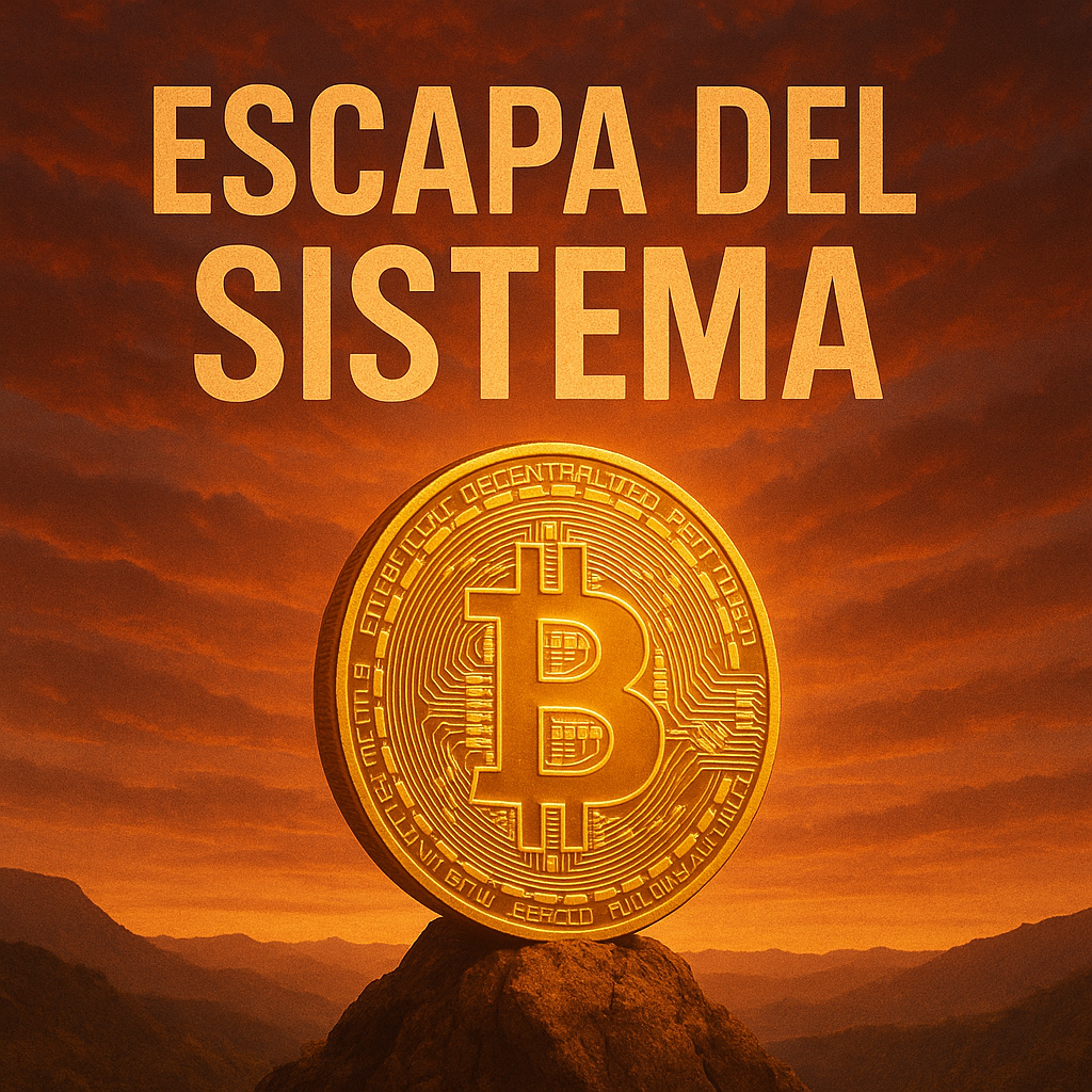 Escapa del sistema con Bitcoin