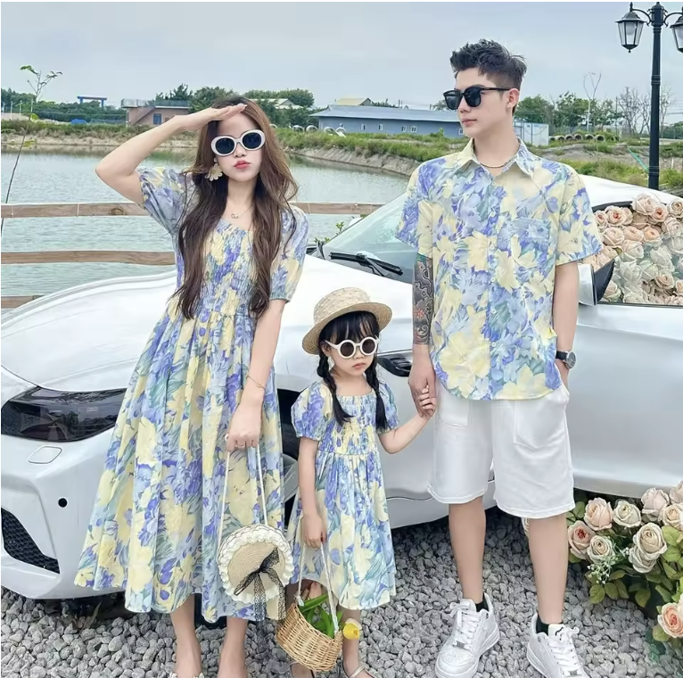 Matching Family Floral Outfits