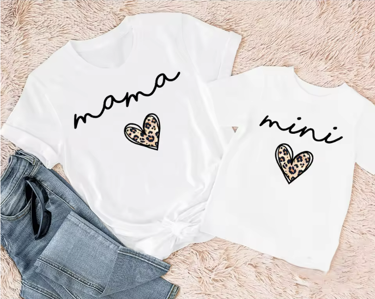 Matching Mama and Mini T-Shirt Set