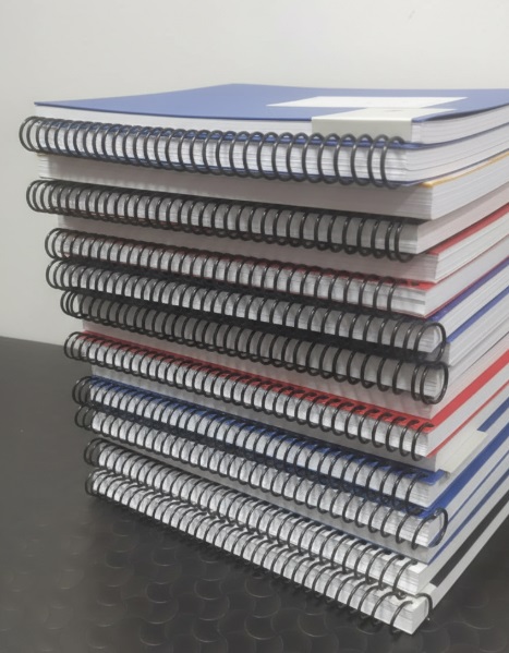 Spiral Notebook 280 Pages - Pack of 10