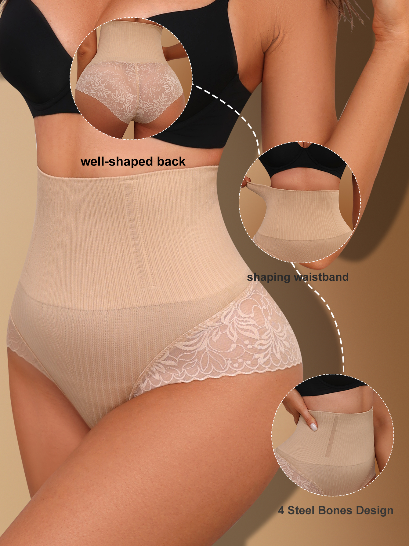 High-Waisted Shapewear 2292