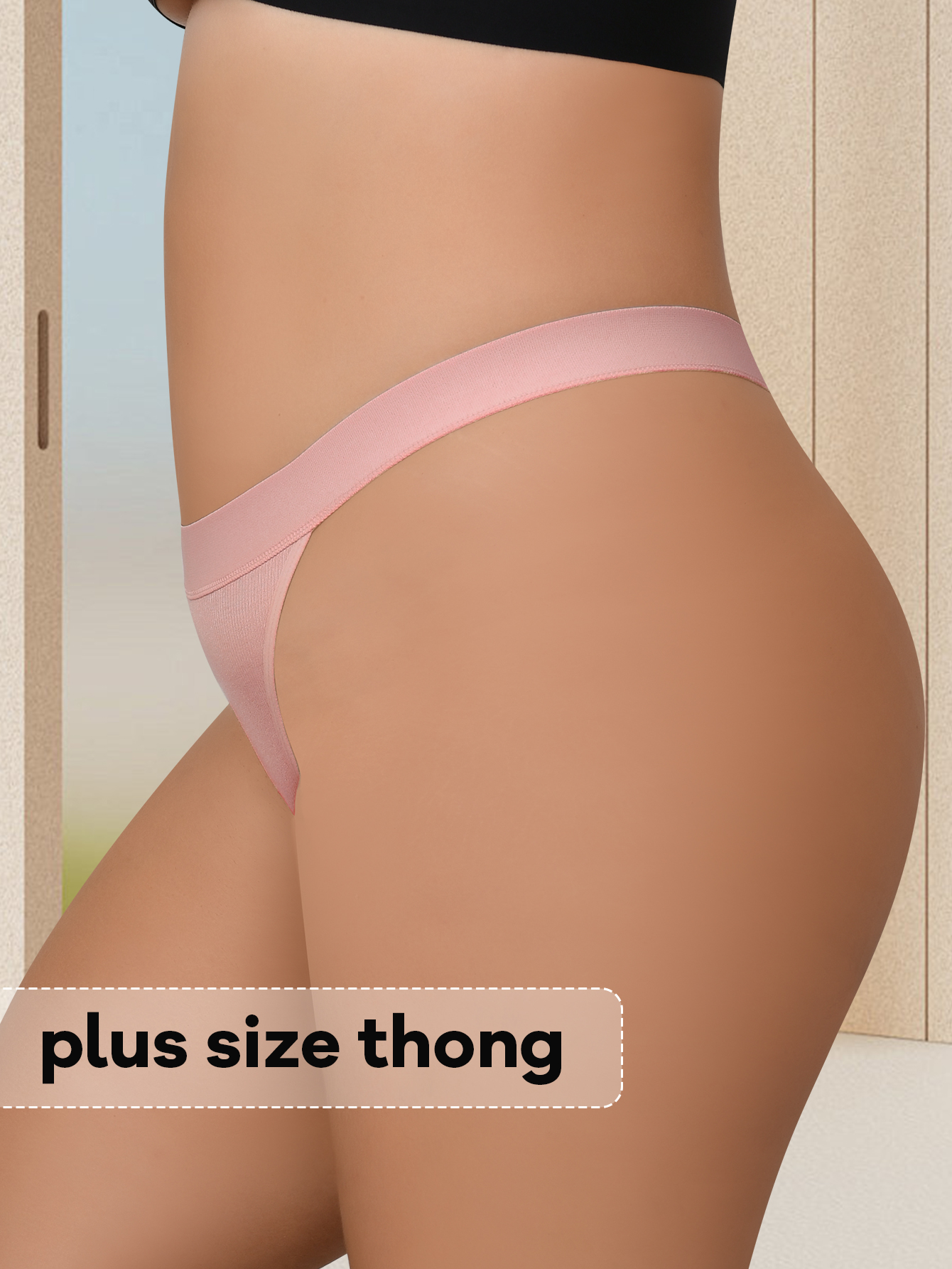 PLUS SIZE THONG WAISTBAND 669