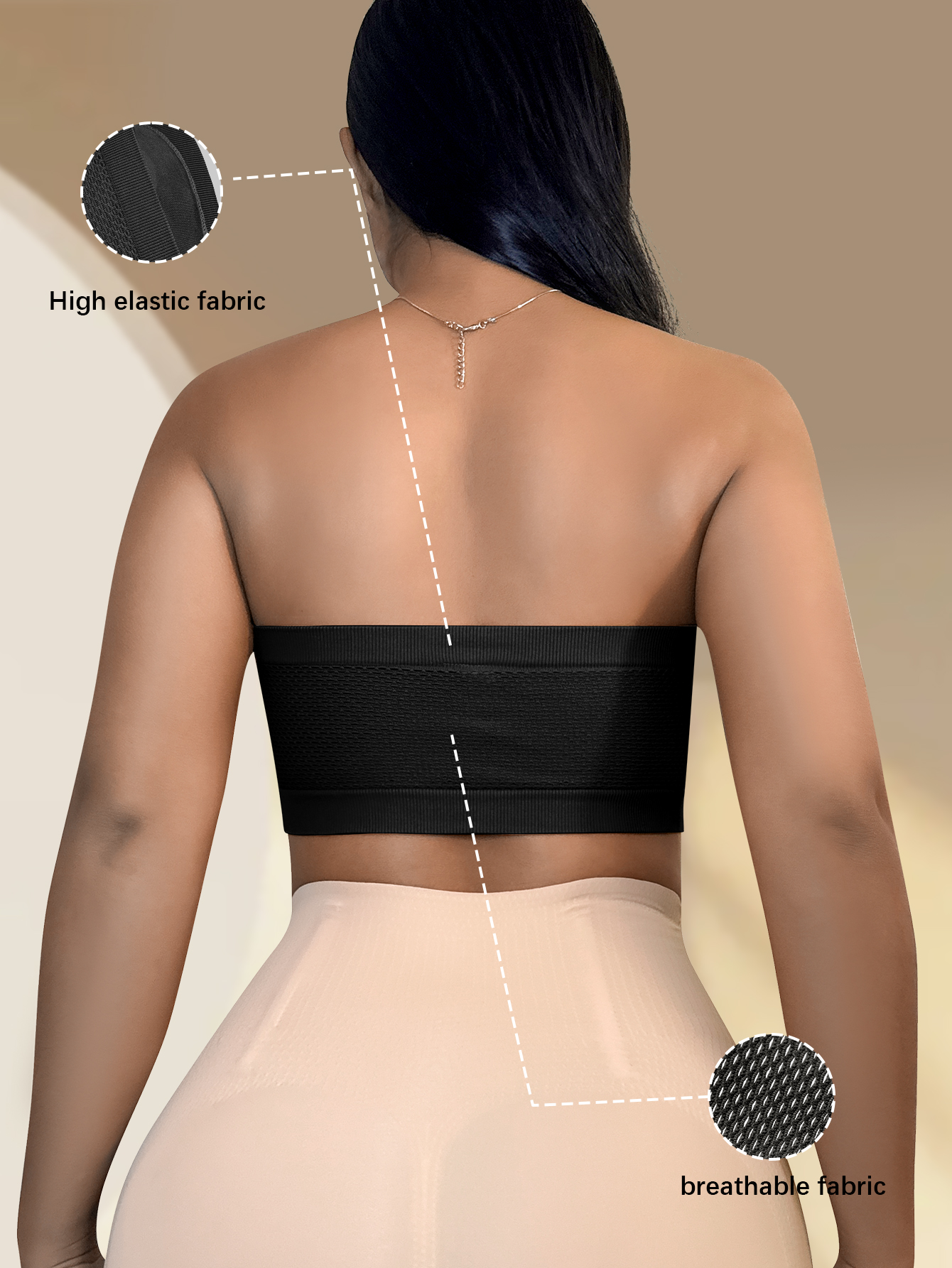 Adjustable Strapless Bra HY813