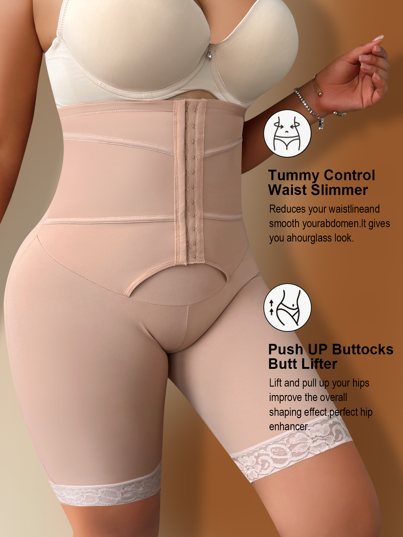 PLUS SIZE Body Shaper C021-2