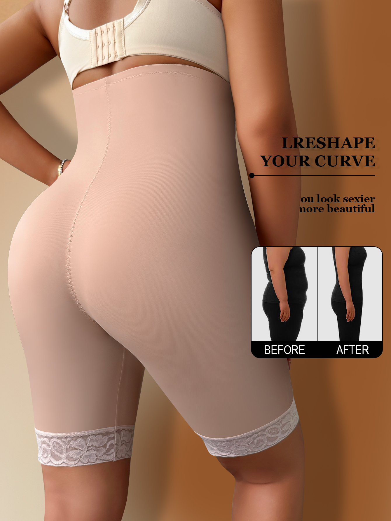 PLUS SIZE Body Shaper C021-2