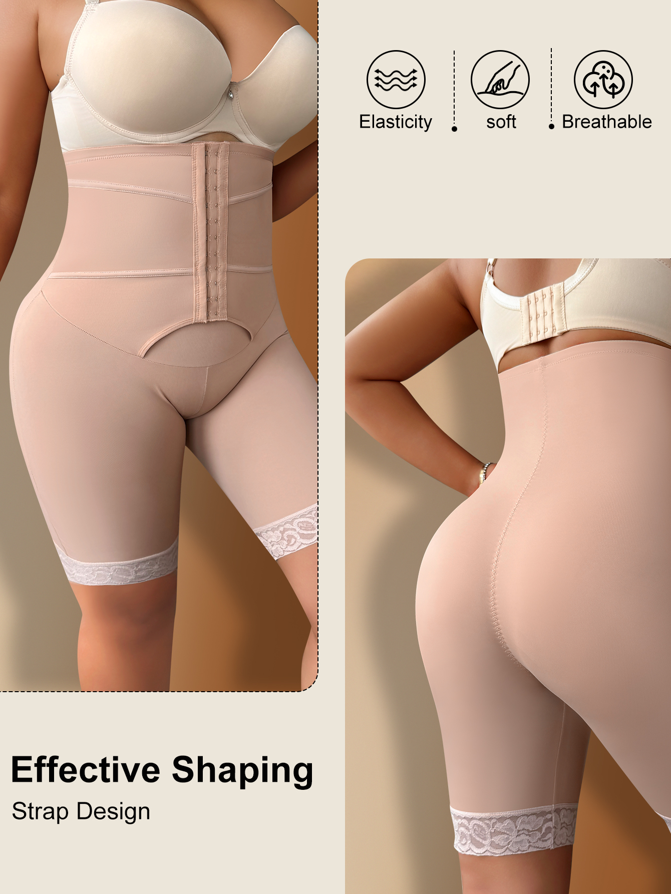 PLUS SIZE Body Shaper C021-2