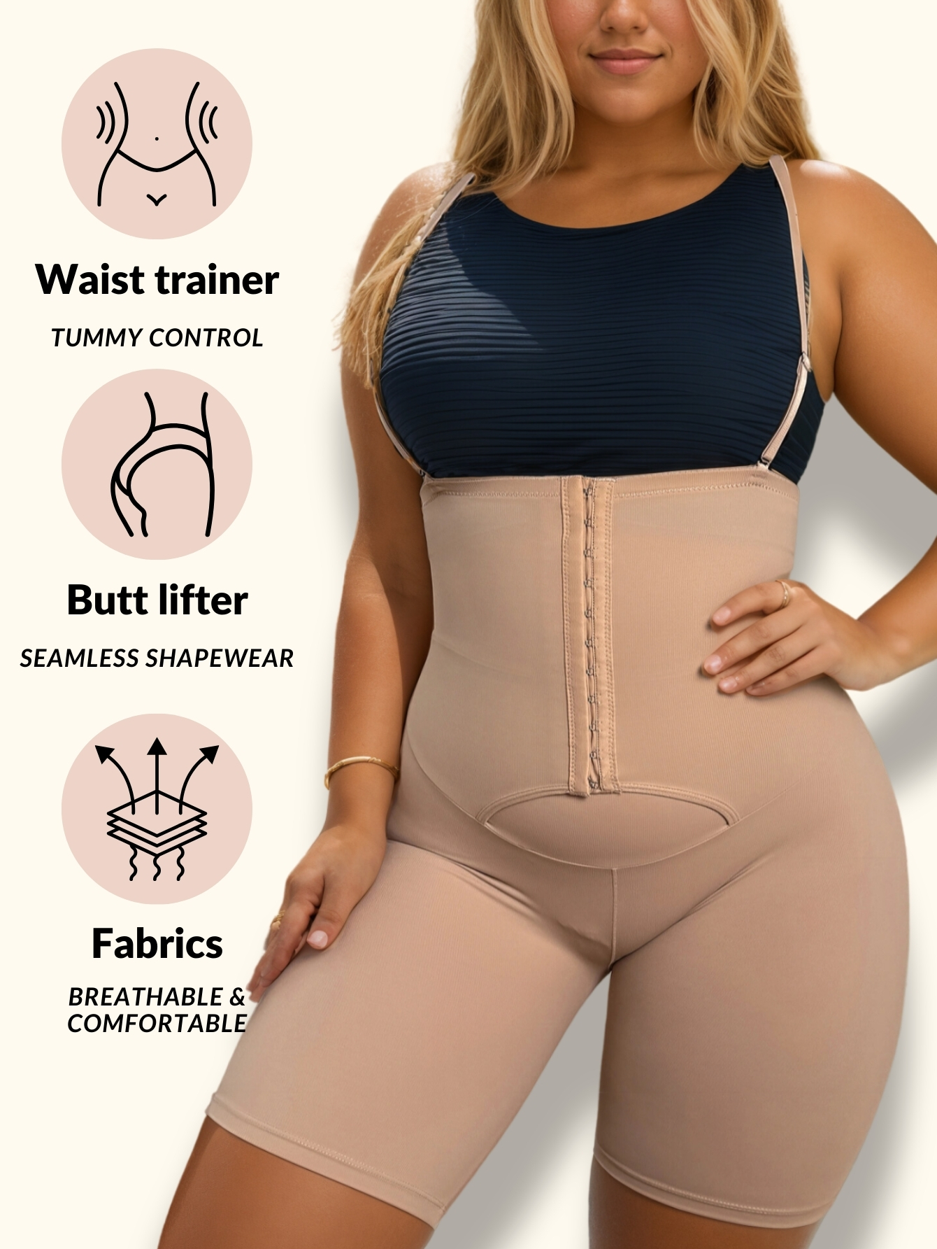 PLUS SIZE BODY SHAPER C036