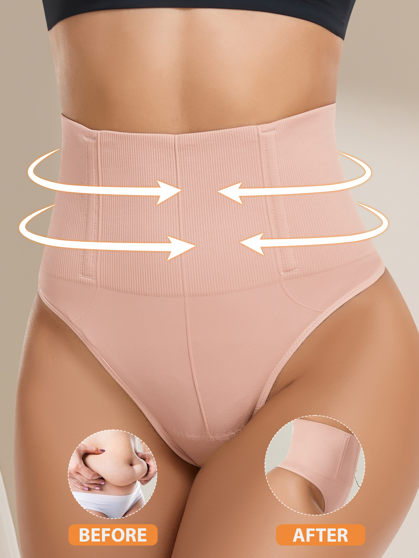 High-Waisted Thong 2330