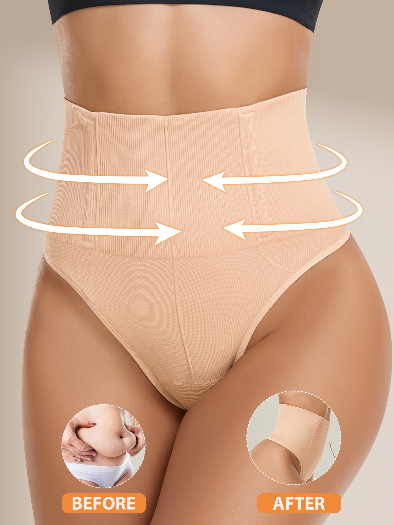 High-Waisted Thong 2330