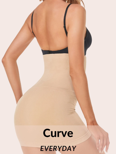 High-Waisted Shapewear Dress 6586