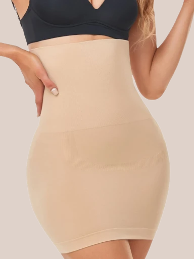 High-Waisted Shapewear Dress 6586