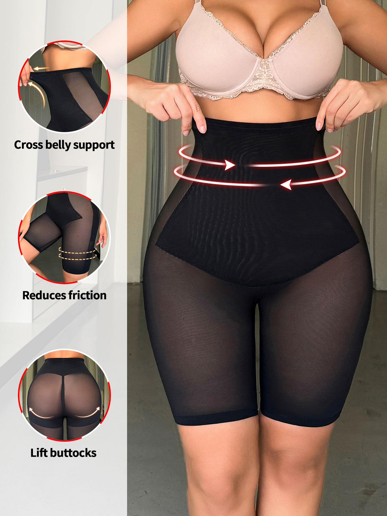 High-Waisted Shapewear S801