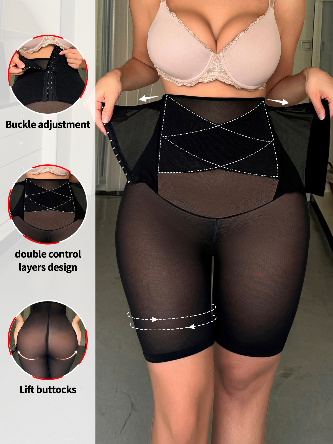 High-Waisted Shapewear S802