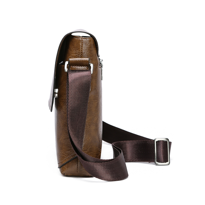 Leather Messenger Bag