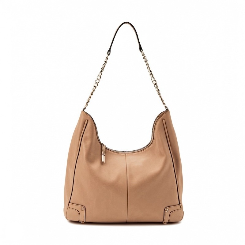 Tan Leather Shoulder Bag