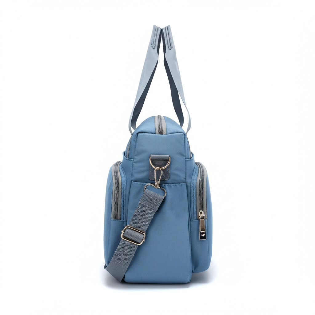 Blue Shoulder Bag