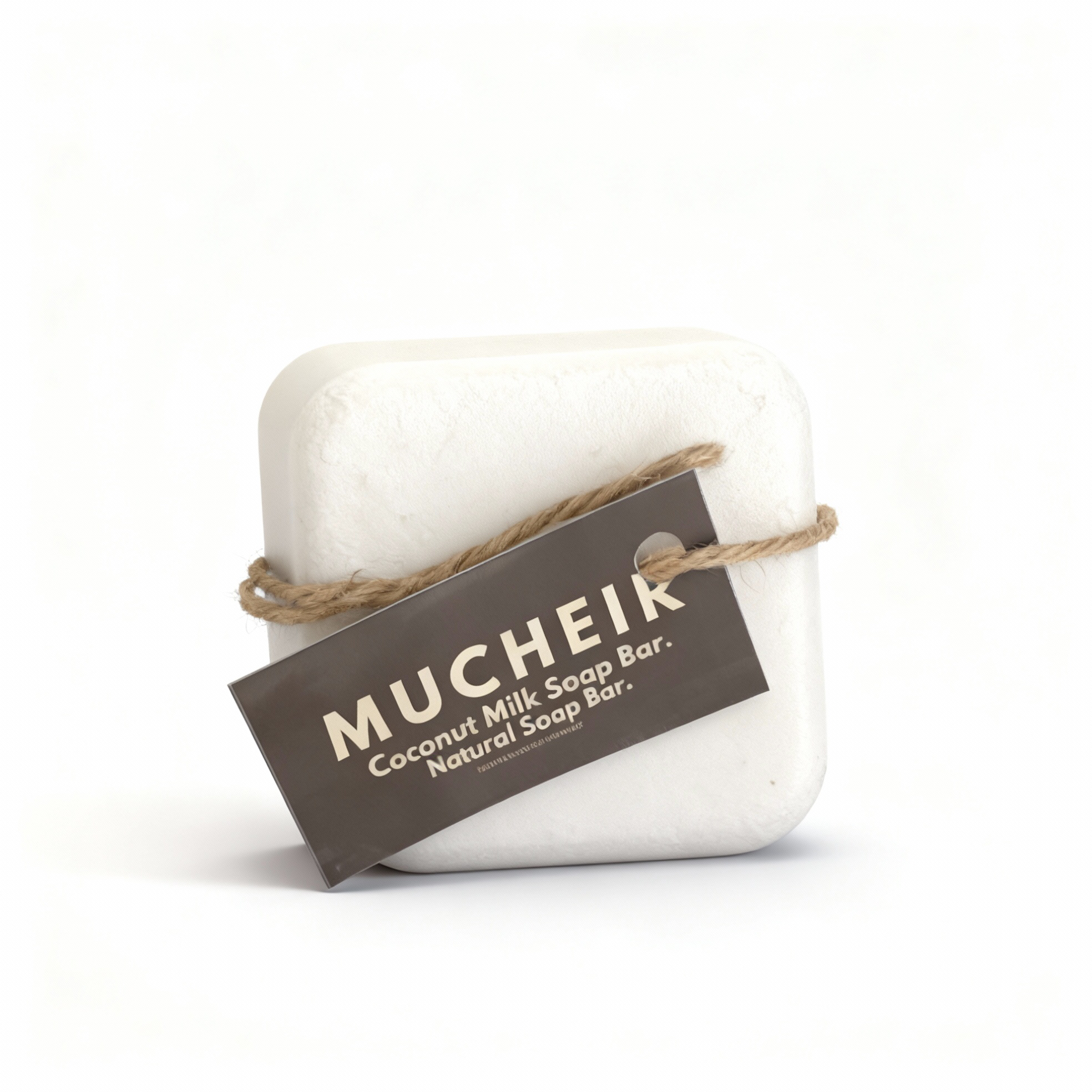Coconut Milk Soap Bar — 10% Coconut Milk Extract.