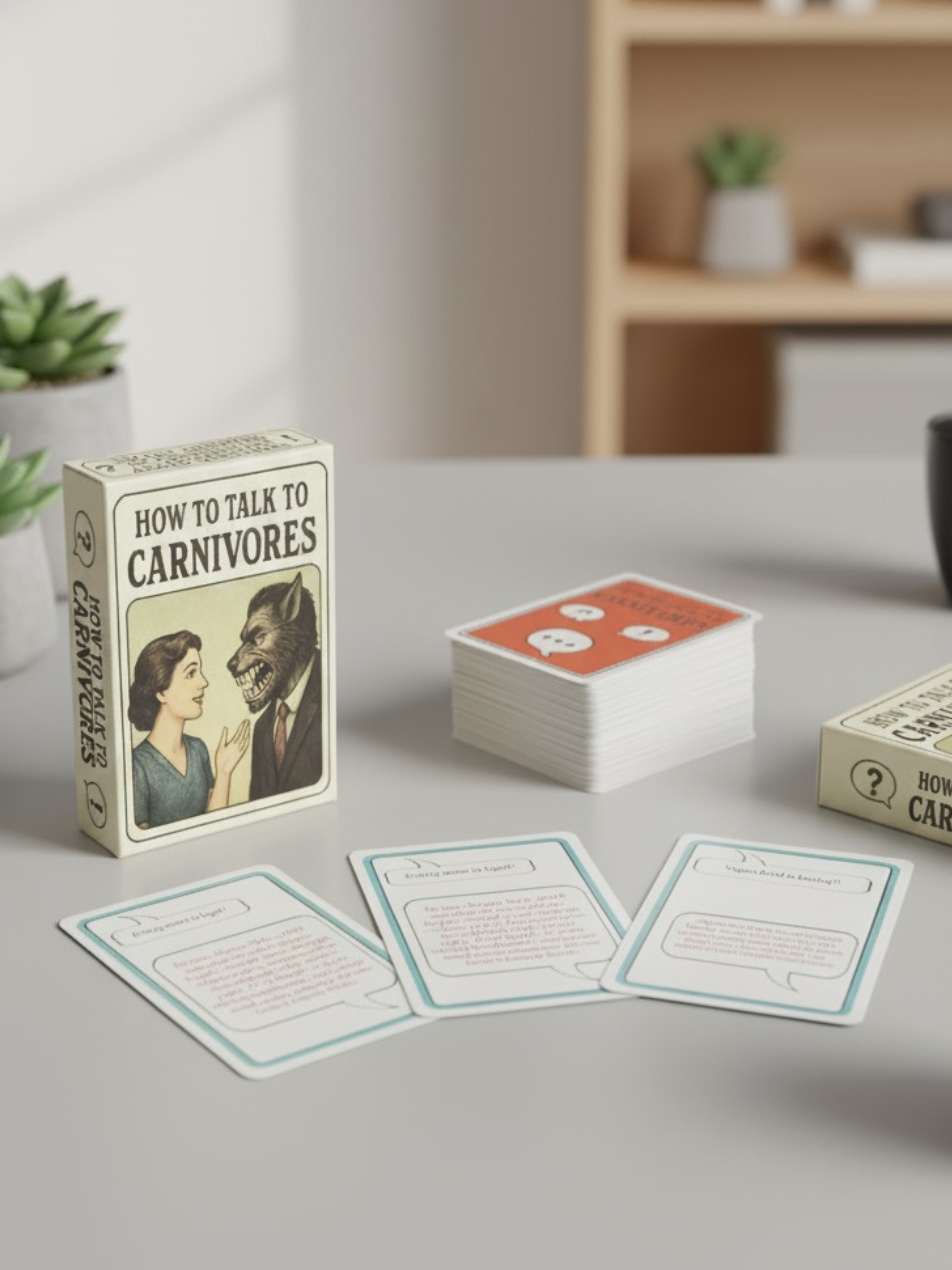 ''How to talk to carνivores'' - the Deck