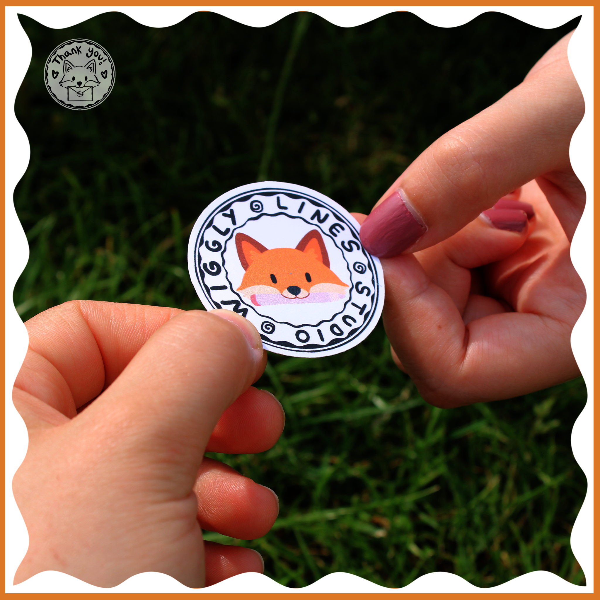 Cute Fox Sticker