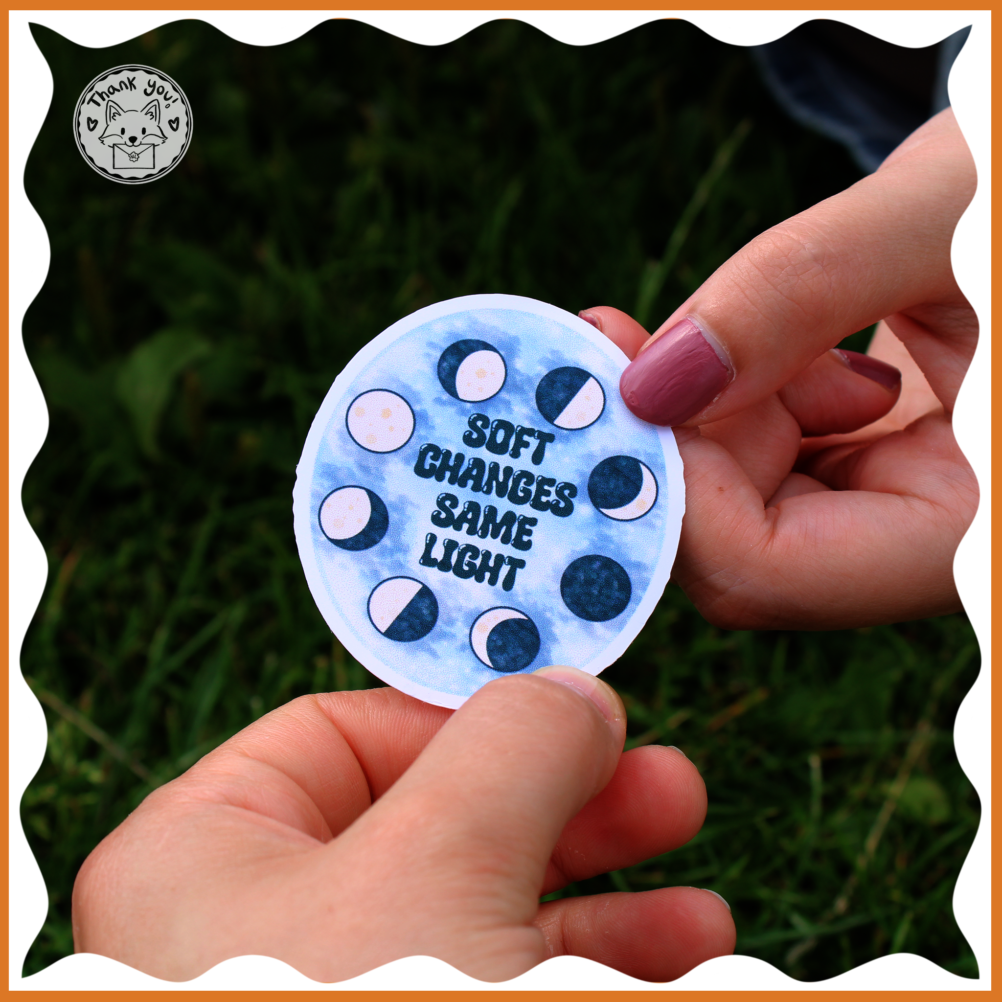 Moon Phases Sticker