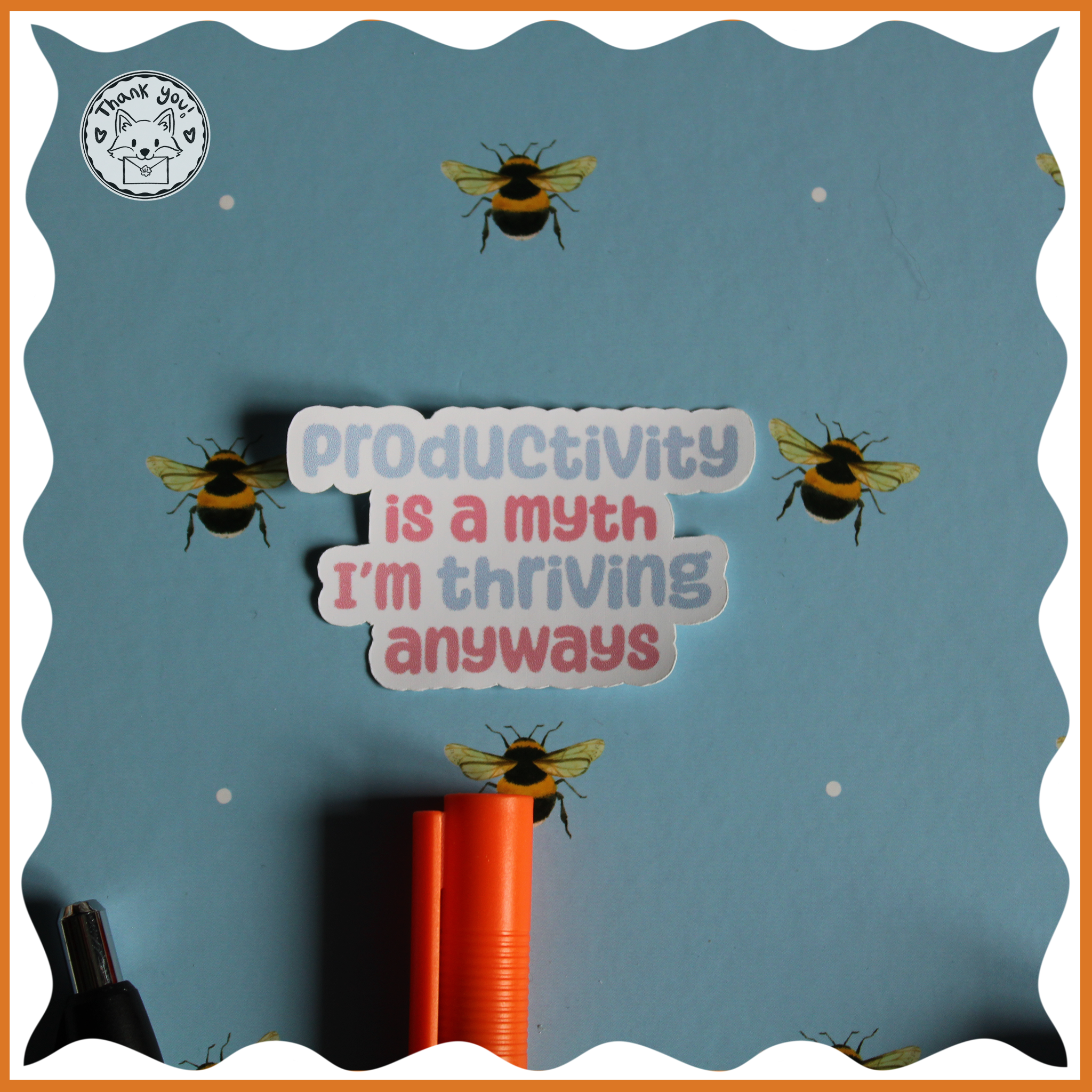 Productivity Is a Myth Sticker