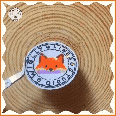 Cute Fox Sticker