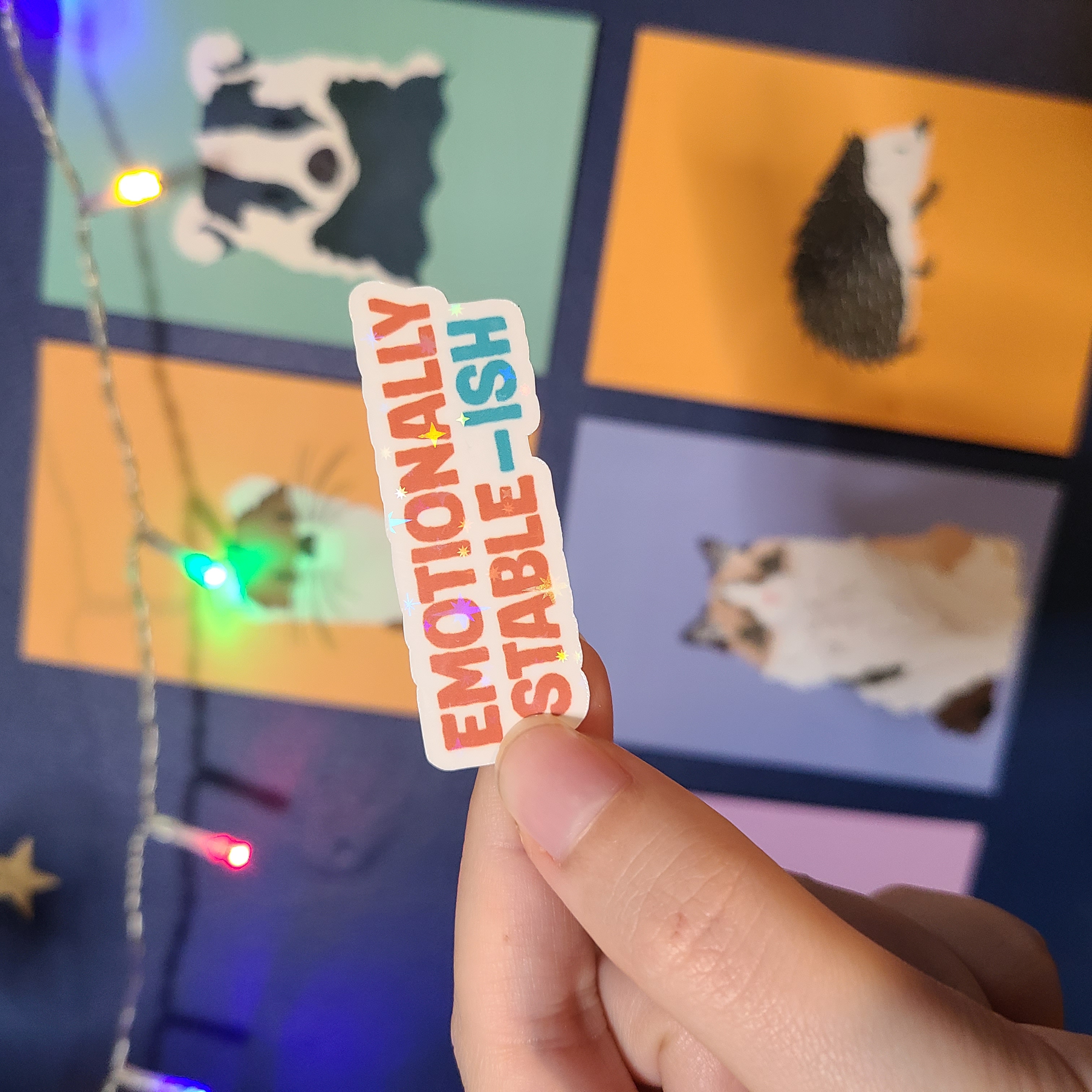 Emotionally Stable-ish Sticker