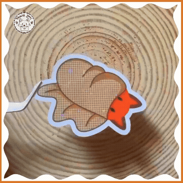 Cute Burrito Fox Sticker