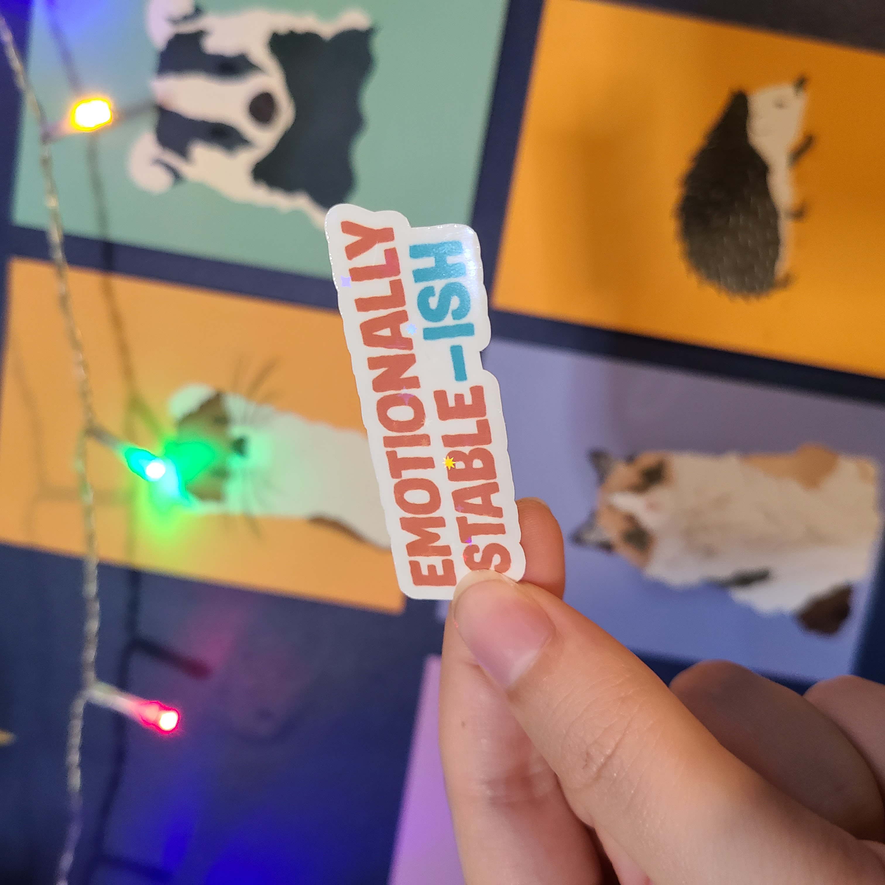 Emotionally Stable-ish Sticker