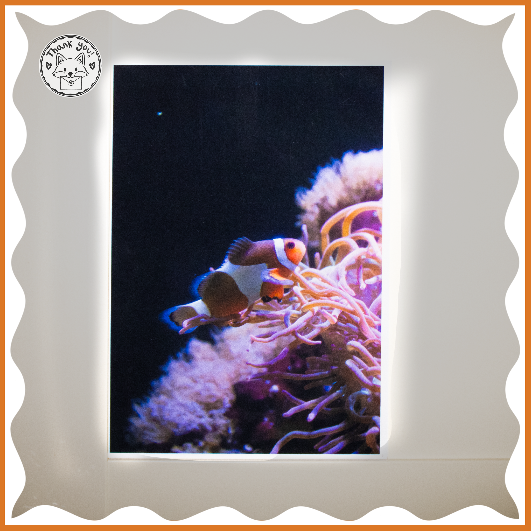 Clownfish Aquarium Art Print