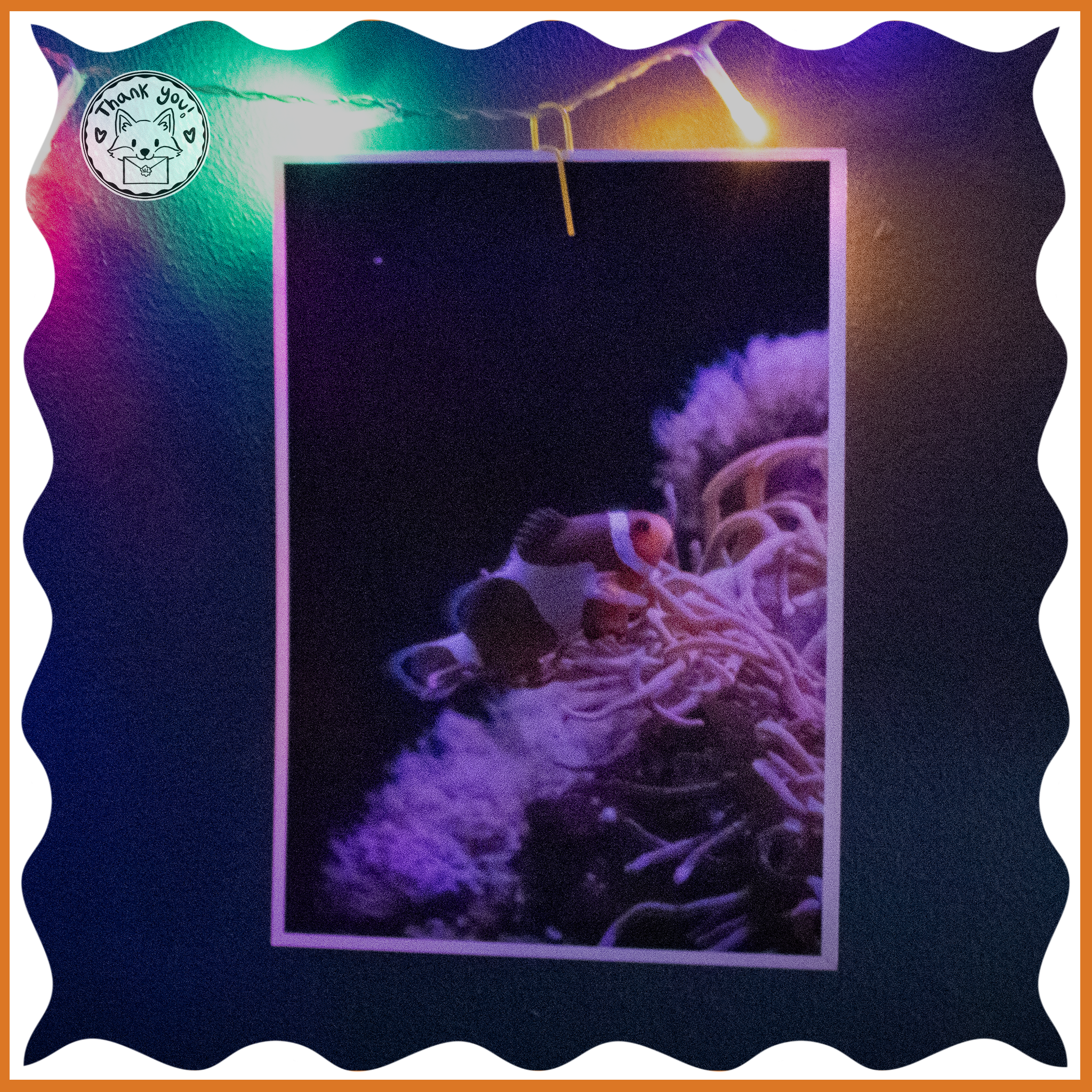 Clownfish Aquarium Art Print