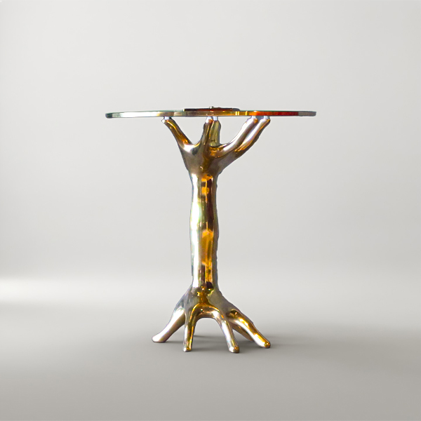 Two handed table