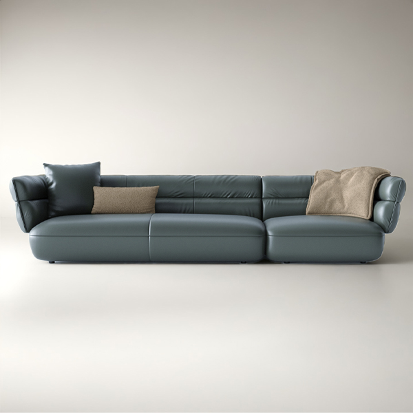 Cadillac leather sofa