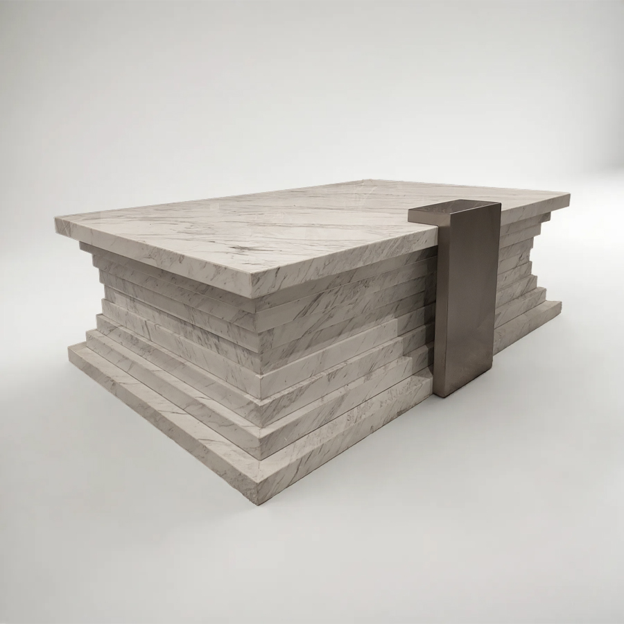 Stacked coffee table
