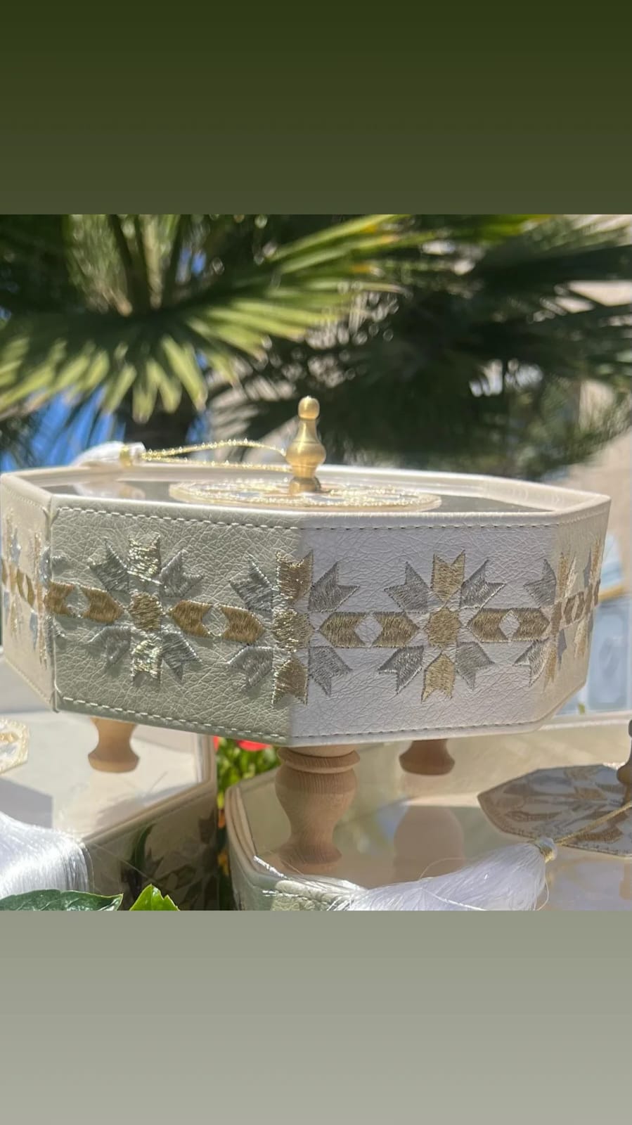 Plateaux de service décoratifs