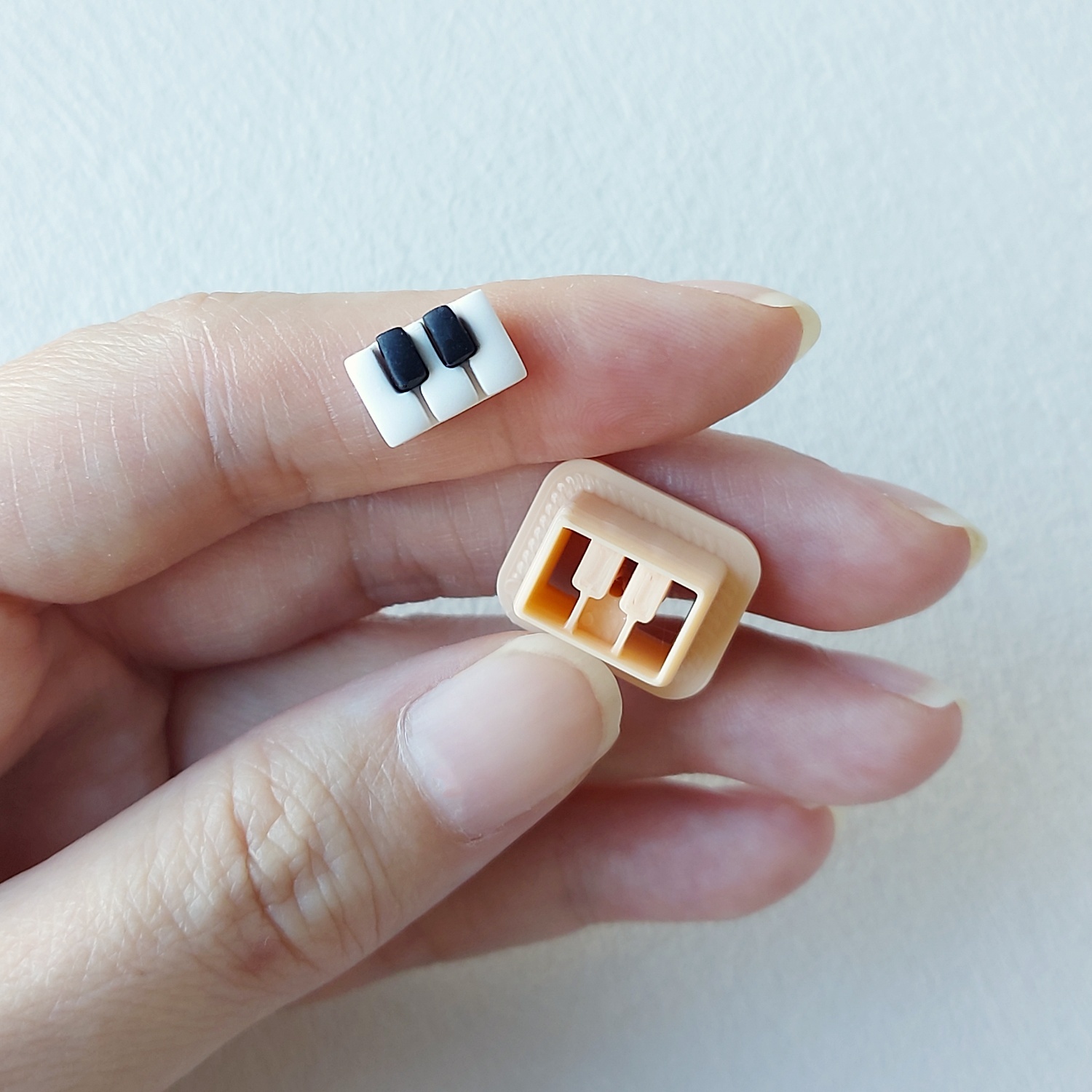 Mini Piano Polymer Clay Cutter Set 