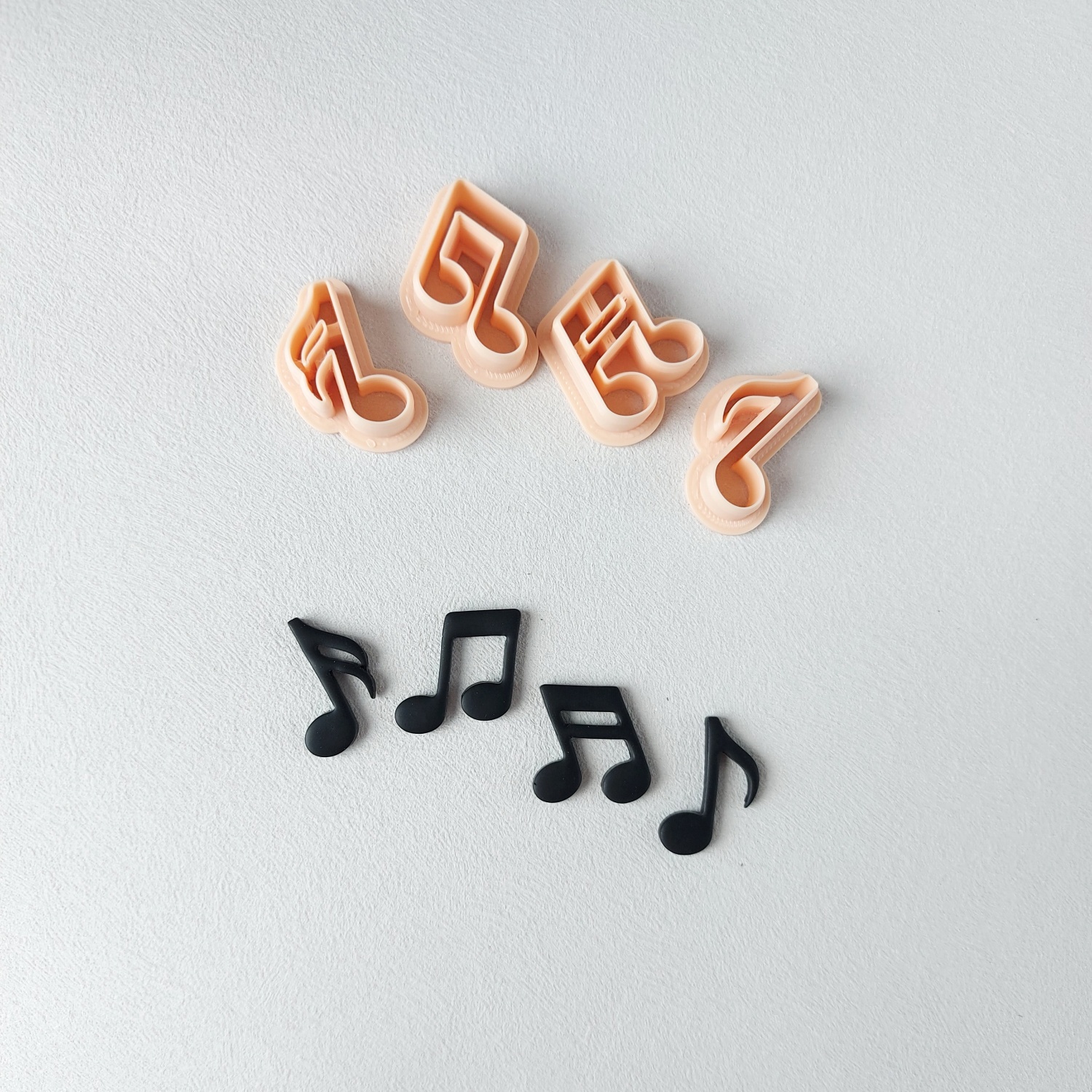 Music Note Polymer Clay Cutter 