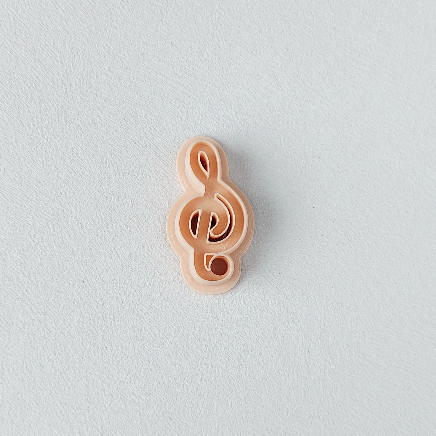 Treble Clef Polymer Clay Cutter 