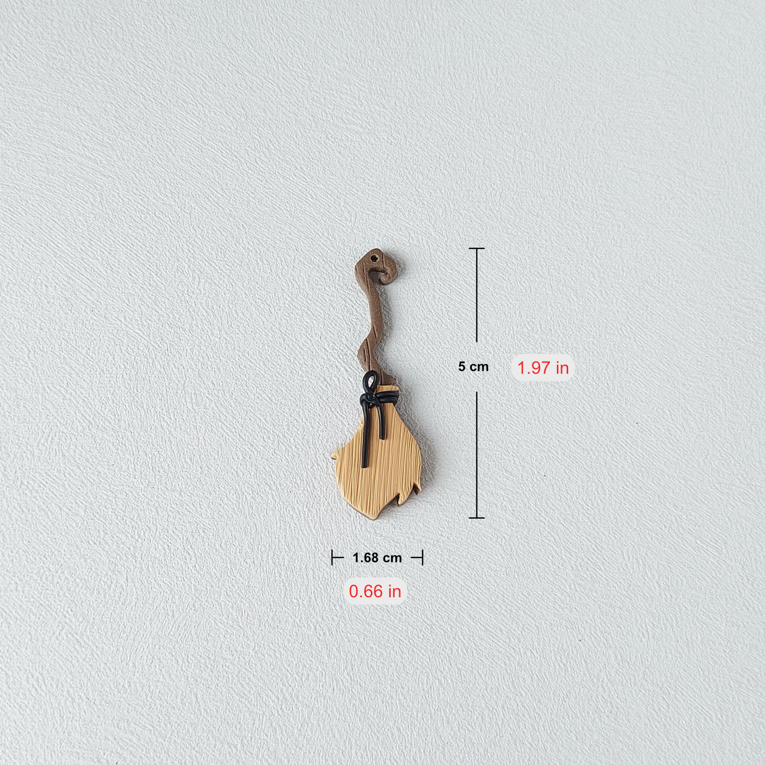 Witch Broom Polymer Clay Cutter 