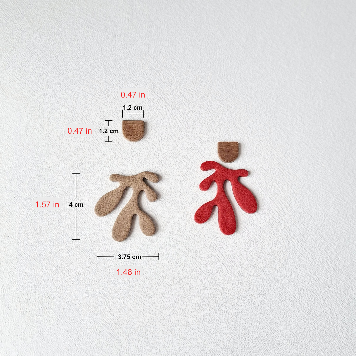 Abstract Organic Clay Cutter Set 