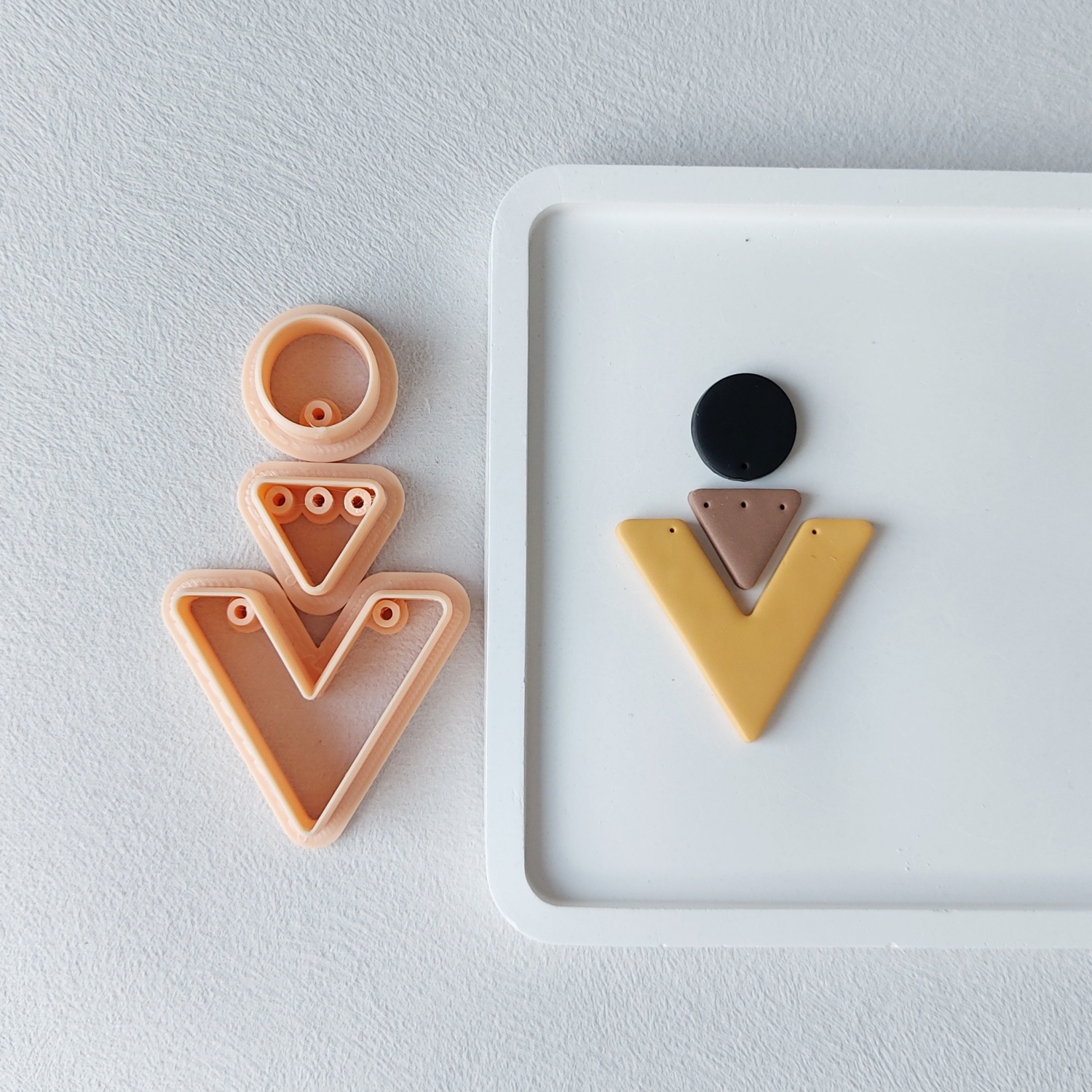 [Vela] Geometric Triangle Drop Cutter Set 